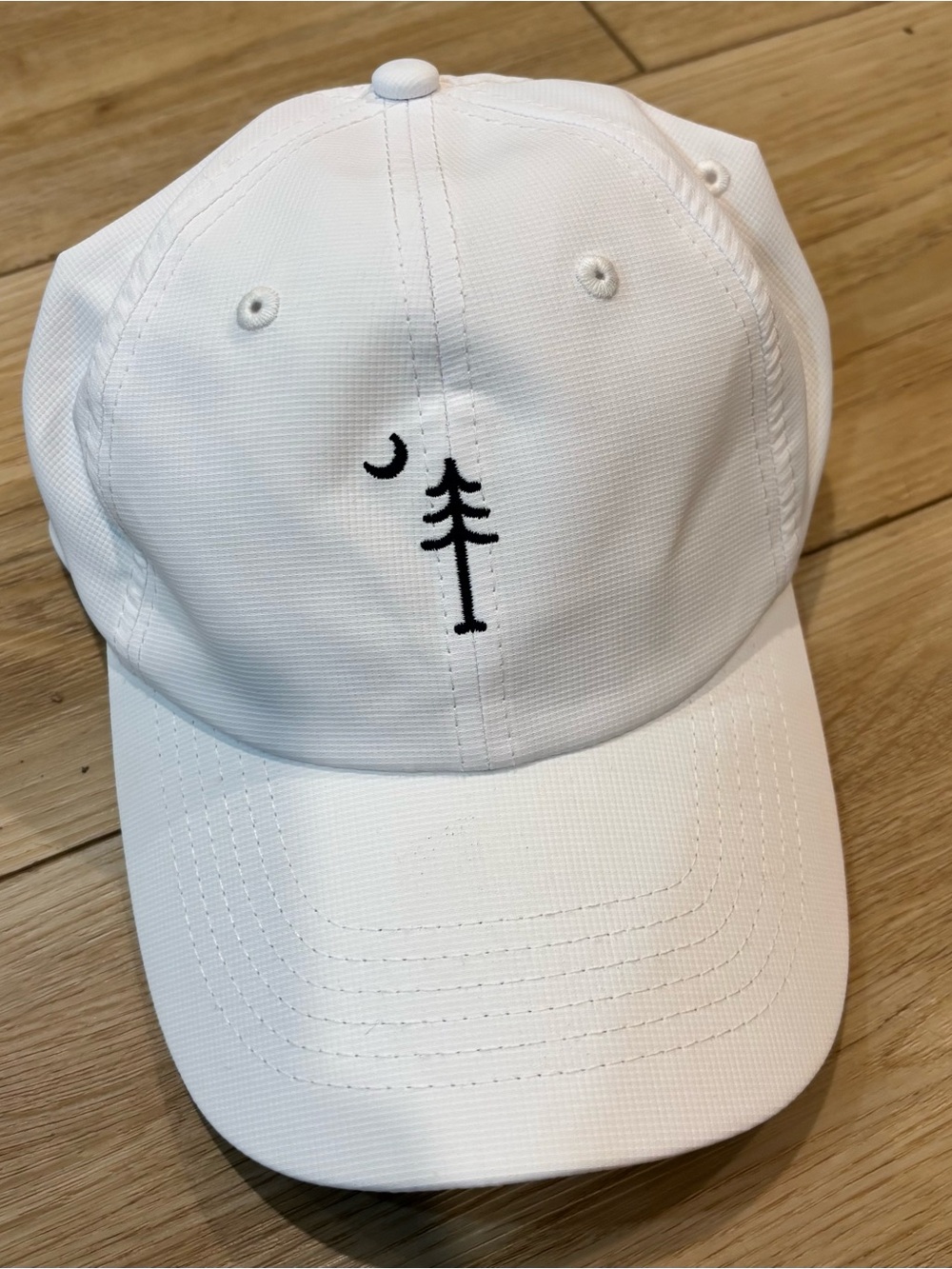 Imperial The Tree Farm Top 100 White Hat Cap Golf Aiken SC Mint Condition